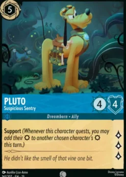 Pluto, Suspicious Sentry - Attack of the Vine
