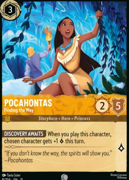 Pocahontas, Finding the Way - Winterspell
