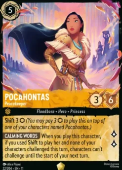 Pocahontas, Peacekeeper (foil) - Winterspell