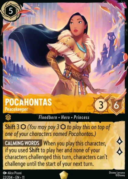 Pocahontas, Peacekeeper (foil) - Winterspell