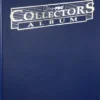 4 Pocket Portfolio Collectors Cobalt Blue