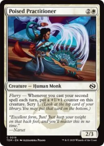Poised Practitioner (foil) - Tarkir: Dragonstorm