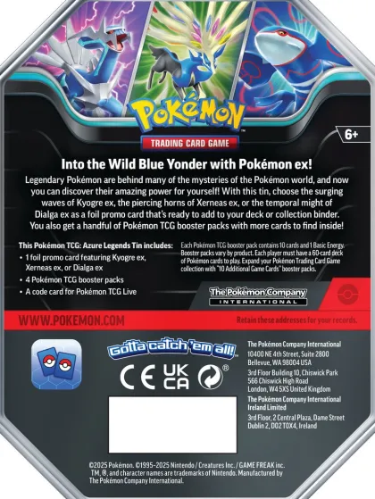 Pokemon - Azure Legends EX Tin: Xerneas EX