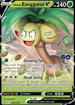 Pokemon: Pokemon GO Special Collection - Alolan Exeggutor V
