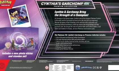 Pokemon - Premium Collection: Cynthia's Garchomp EX