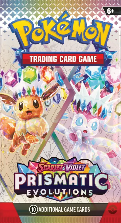 Pokemon - Scarlet & Violet Prismatic Evolutions Tech Sticker Blister: Leafeon