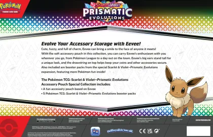 Pokemon - Scarlet & Violet Prismatic Evolutions Accessory Pouch Special Collection