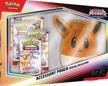 Pokemon - Scarlet & Violet Prismatic Evolutions Accessory Pouch Special Collection