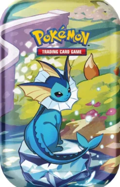 Pokemon - Scarlet & Violet Prismatic Evolutions Mini Tin: Vaporeon