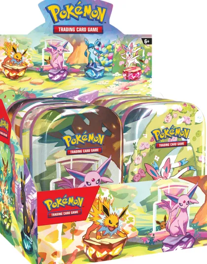 Pokemon - Scarlet & Violet Prismatic Evolutions Mini Tin (set van 8)