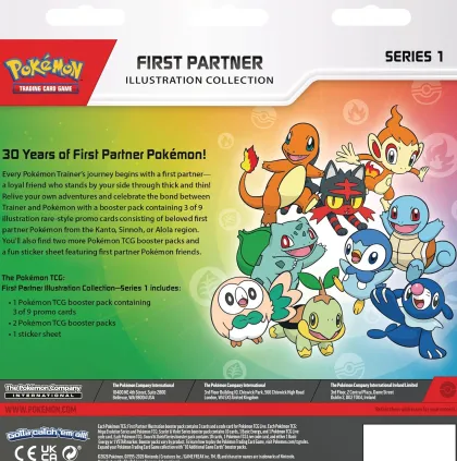 Pokémon: First Partner - Illustration Collection 1