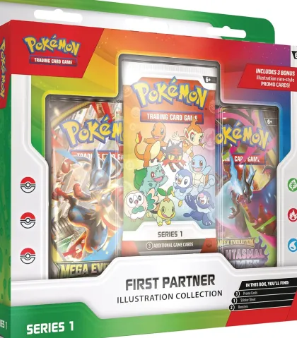 Pokémon: First Partner - Illustration Collection 1