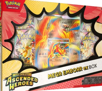 Pokémon: Mega Evolution - Ascended Heroes EX Box: Mega (set van 3)