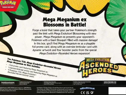 Pokémon: Mega Evolution - Ascended Heroes EX Box: Mega Meganium