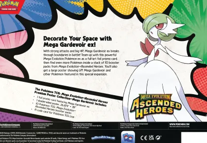 Pokémon: Mega Evolution - Ascended Heroes Premium Poster Collection (set van 2)