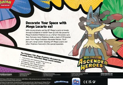 Pokémon: Mega Evolution - Ascended Heroes Premium Poster Collection (set van 2)