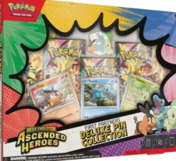 Pokémon: Mega Evolution - Ascended Heroes: First Partners Deluxe Pin Collection