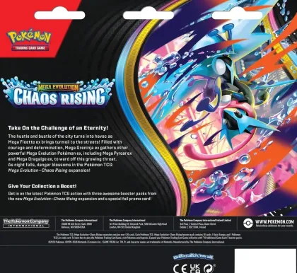 Pokémon: Mega Evolution - Chaos Rising 3 Booster Blister: Charmeleon