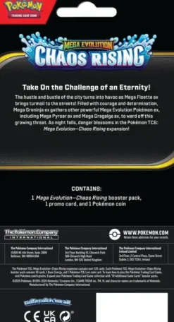 Pokémon: Mega Evolution - Chaos Rising Premium Checklane Blister: Pawmot