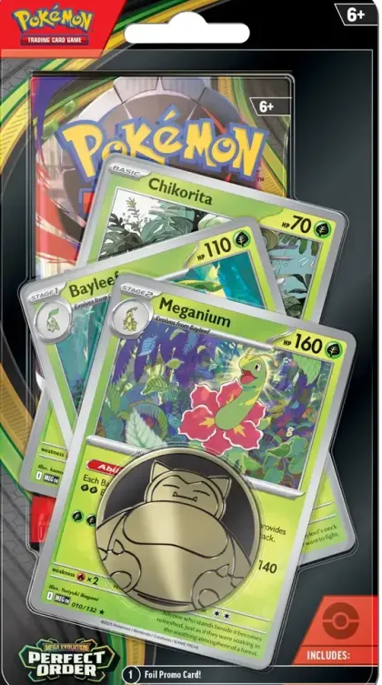 Pokémon: Mega Evolution - Perfect Order Premium Checklane Blister: Meganium