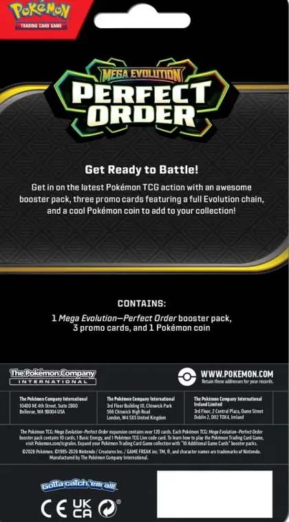 Pokémon: Mega Evolution - Perfect Order Premium Checklane Blister: Meganium