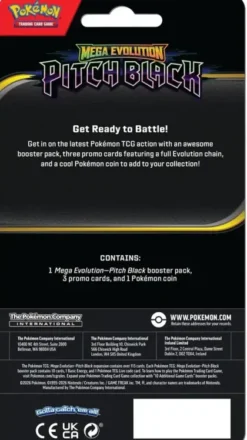 Pokémon: Mega Evolution - Pitch Black Premium Checklane Blister (set van 2)