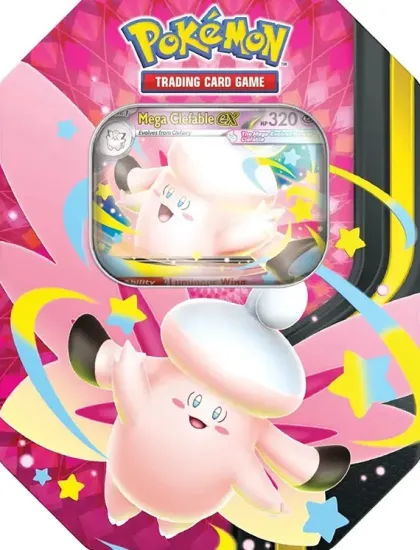 Pokémon - Mega Moonlit EX Tin: Clefable EX