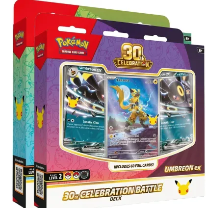Pokémon: 30th Celebration - Battle Deck (set van 2)