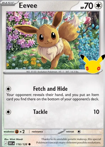 Pokémon: 30th Celebration - 2-Booster Blister: Eevee
