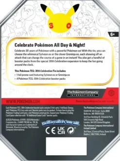 Pokémon: 30th Celebration - EX Tin: Day - Sylveon EX