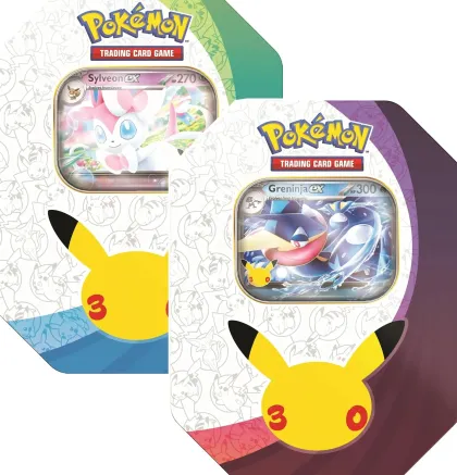 Pokémon: 30th Celebration - EX Tin (set van 2)