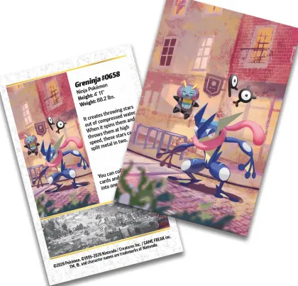 Pokémon: 30th Celebration - Mini Tin: Night - Greninja & Illumise
