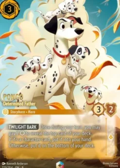 Pongo, Determined Father (foil) (borderless) - Fabled