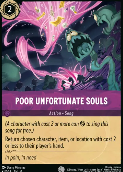 Poor Unfortunate Souls (foil) - Fabled