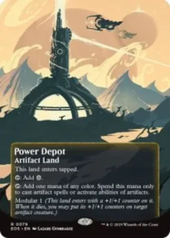 Power Depot (#79) (borderless) - Edge of Eternities Stellar Sights