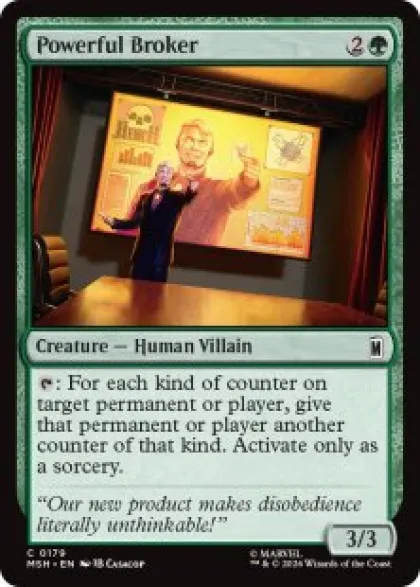 Powerful Broker - Marvel Super Heroes