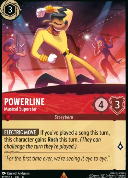Powerline, Musical Superstar (foil) - Fabled