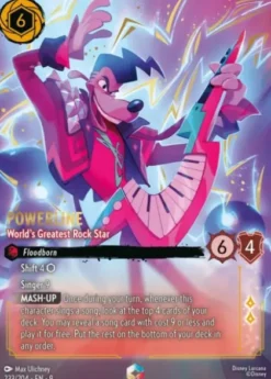 Powerline, World's Greatest Rock Star (foil) (borderless) - Fabled