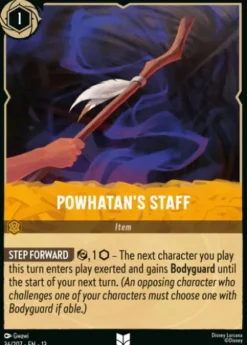 Powhatan's Staff (foil) - Attack of the Vine