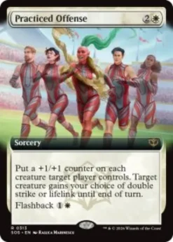 Practiced Offense (foil) (extended art) - Secrets of Strixhaven Varianten