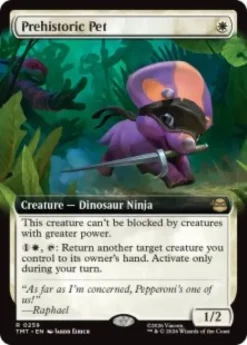 Prehistoric Pet (foil) (extended art) - Teenage Mutant Ninja Turtles Varianten