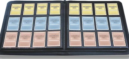 Premium Pro Playset Pocket Binder Black