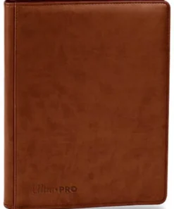Premium Pro 9 Pocket Binder Brown