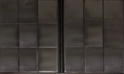 Premium Pro 9 Pocket Binder Cowhide