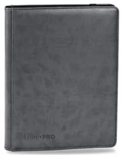 Premium Pro 9 Pocket Binder Grey