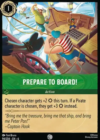 Prepare to Board! (foil) - Azurite Sea