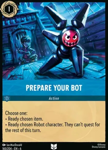 Prepare Your Bot (foil) - Azurite Sea