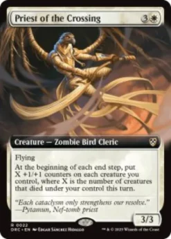 Priest of the Crossing (extended art) - Aetherdrift Commander Varianten