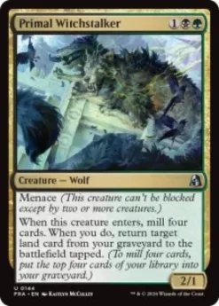Primal Witchstalker (foil) - Reality Fracture