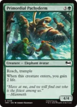 Primordial Pachyderm (foil) - Teenage Mutant Ninja Turtles